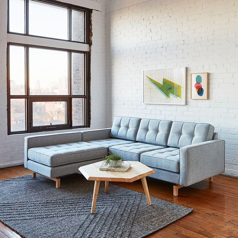 Jane 2 Loft Bi-Sectional - F2 Furnishings