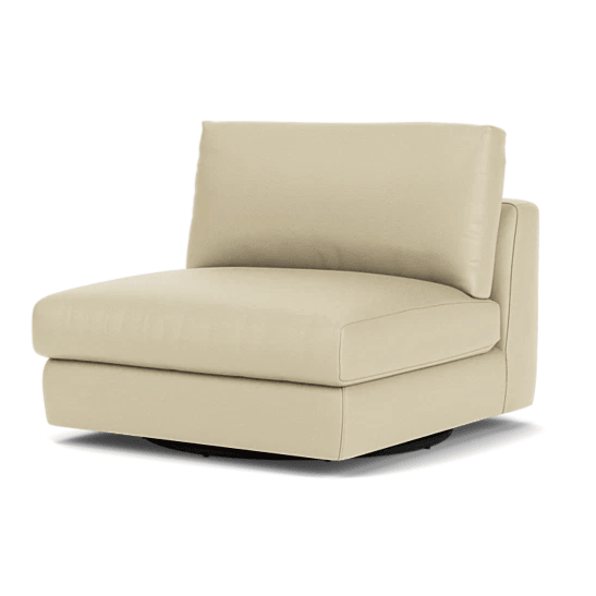 Cello Swivel Chair in Broadway Alabaster