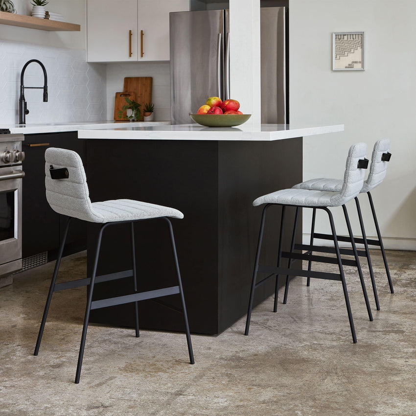 Lecture Upholstered Chair & Stool - F2 Furnishings