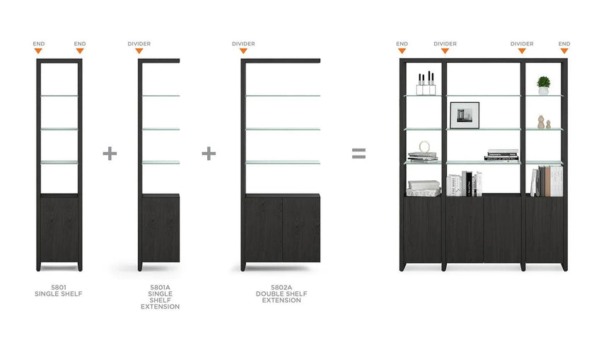 Linea Shelves - F2 Furnishings