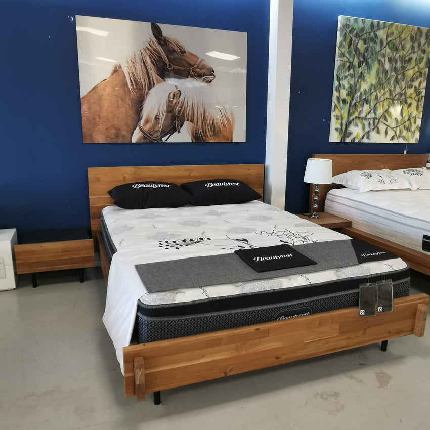 Reclaimed Teak Queen Bed Set - F2 Furnishings