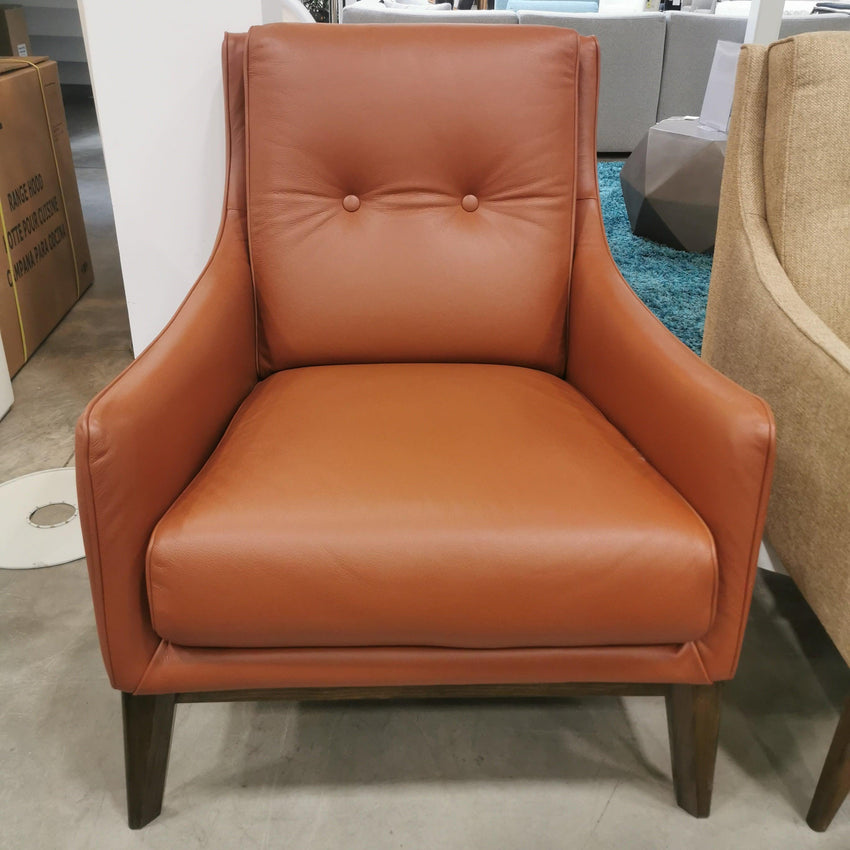 Amicizia Chair in Orange Tea