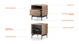 LINQ Nightstand - F2 Furnishings