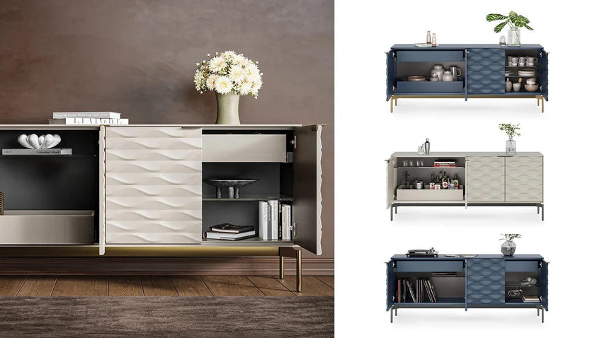 Ripple Credenza - F2 Furnishings