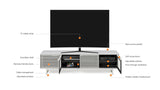 Align Low Quad Cabinet - F2 Furnishings