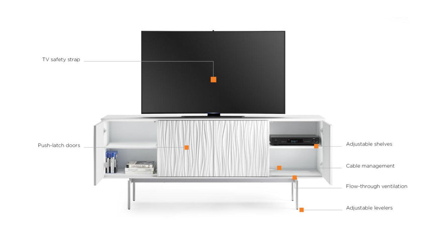 Tanami Quad-Width Storage Credenza - F2 Furnishings