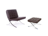 Metropolis Chair + Ottoman - F2 Furnishings