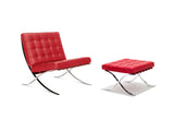 Metropolis Chair + Ottoman - F2 Furnishings