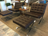 Metropolis Chair + Ottoman - F2 Furnishings