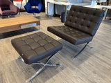 Metropolis Chair + Ottoman - F2 Furnishings
