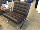 Metropolis Chair + Ottoman - F2 Furnishings