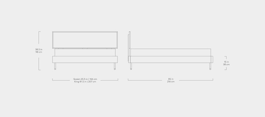 Munro Bed - F2 Furnishings