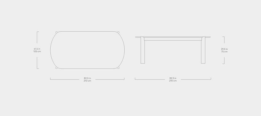 Bancroft Dining Table - F2 Furnishings