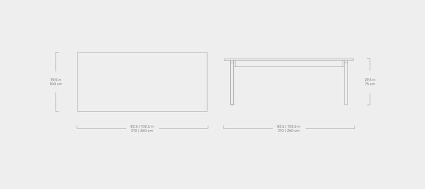 Annex Dining Table - F2 Furnishings