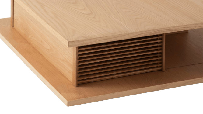 Plank Square Coffee table - F2 Furnishings