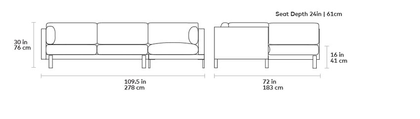 Silverlake Sectional - F2 Furnishings