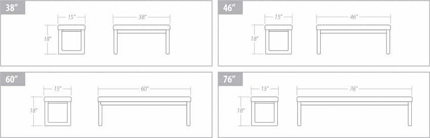 Tubo Bench - F2 Furnishings