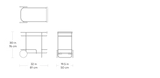 Arcade Bar Cart - F2 Furnishings