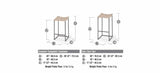 Bocca Stool - F2 Furnishings