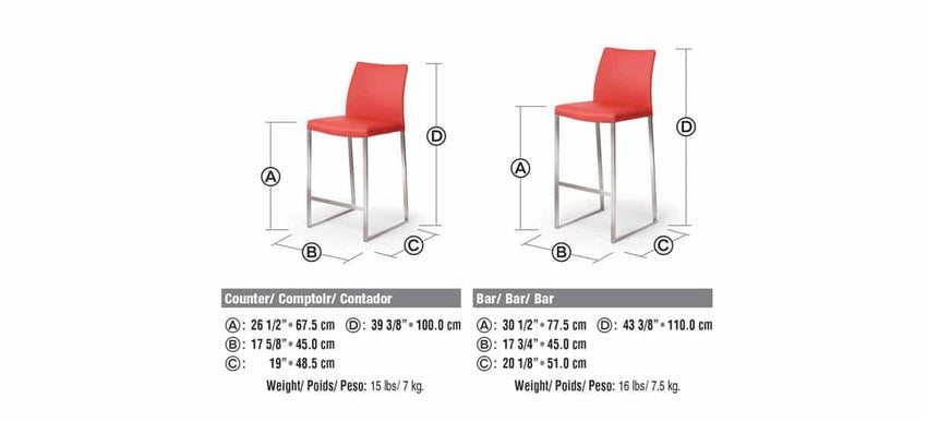 Curvo Stool - F2 Furnishings