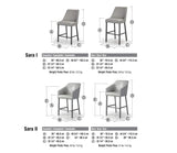 Sara II Stool - F2 Furnishings