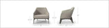 Sara Lounge Chair - F2 Furnishings