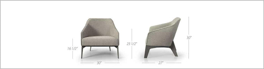 Sara Lounge Chair - F2 Furnishings