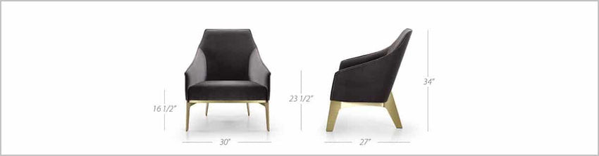 Sara Lounge Chair - F2 Furnishings