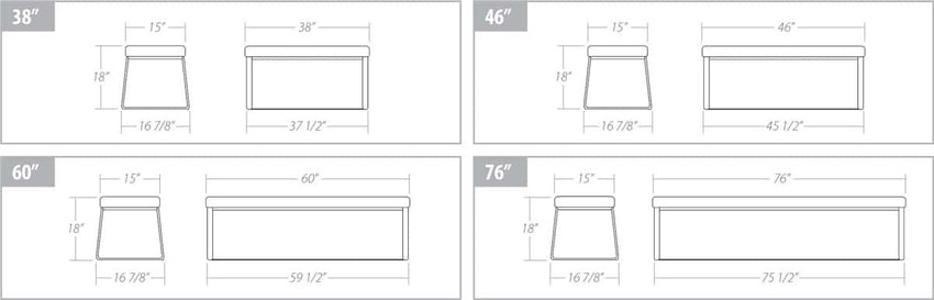 Slitta Bench - F2 Furnishings
