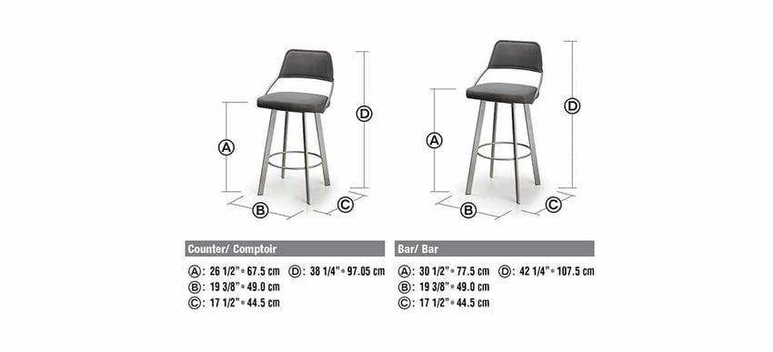 Wish Swivel Stool - F2 Furnishings