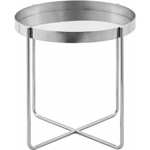 Gaultier End Table in Silver