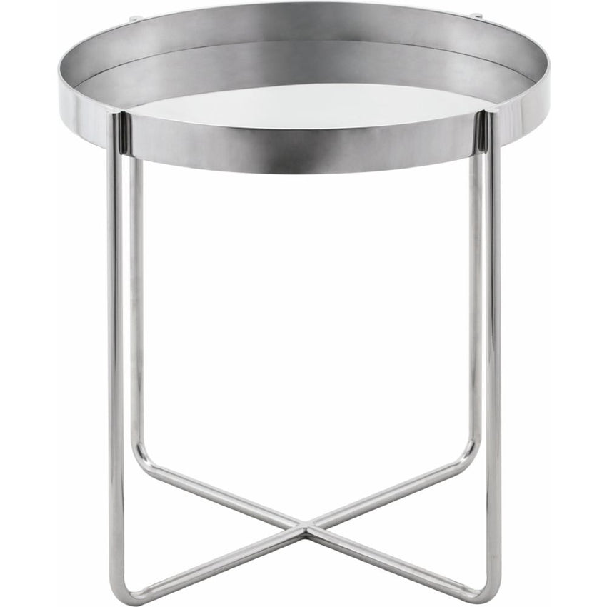 Gaultier End Table in Silver