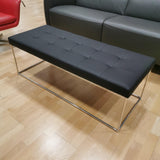 Caen Bench in Black - F2 Furnishings