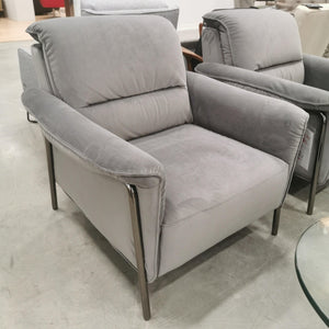 Amabile Chair in Dark Grey - F2 Furnishings
