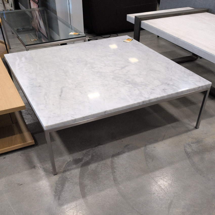 Custom Sq Coffee Table in Marble