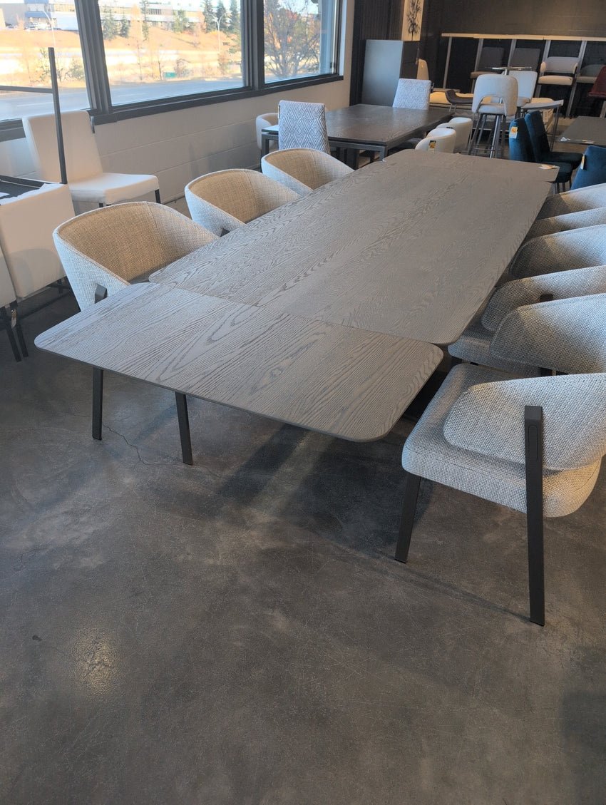 Journey Extension Table in Mist Oak