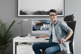 Coda Work Chair - Oyster Grey