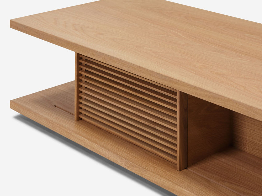 Plank Rectangular Coffee Table in Oak