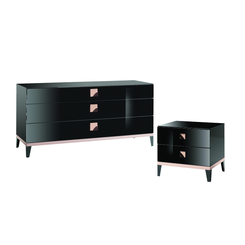 Mont Noir Dresser & Nightstand