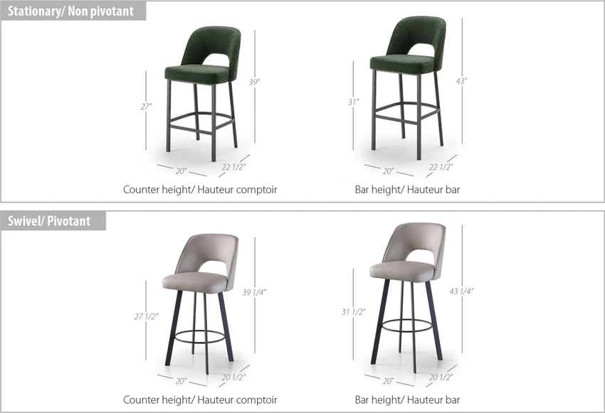 Mia Swivel Stool