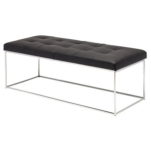 Caen Bench in Black