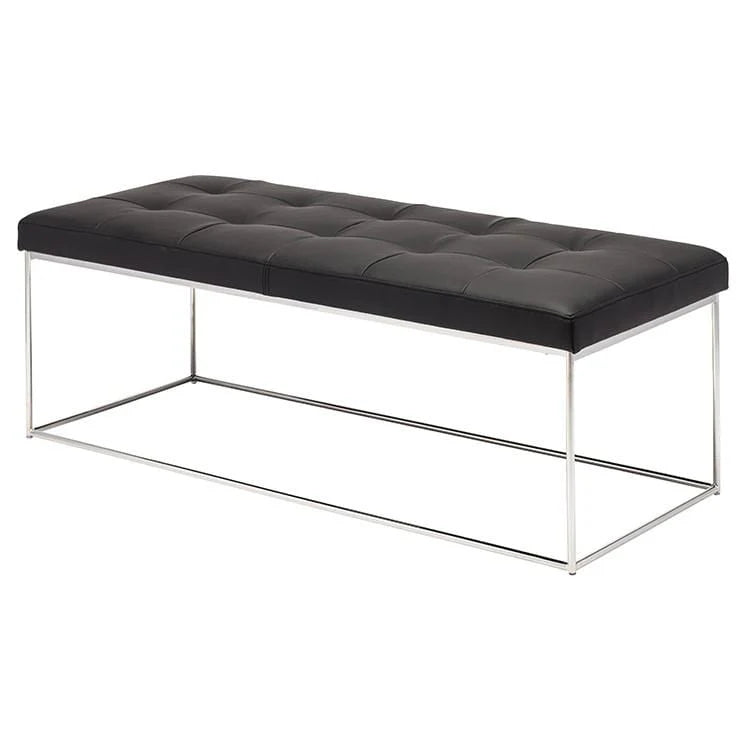 Caen Bench in Black