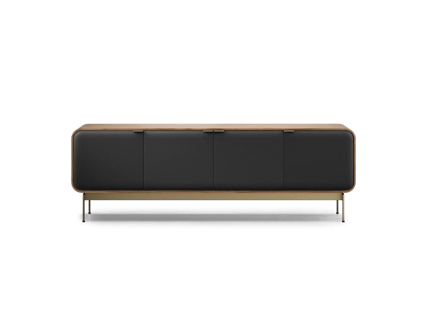 Plume Media Cabinet in Walnut
