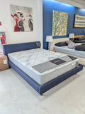 Bento Queen Bed in Deep Blue