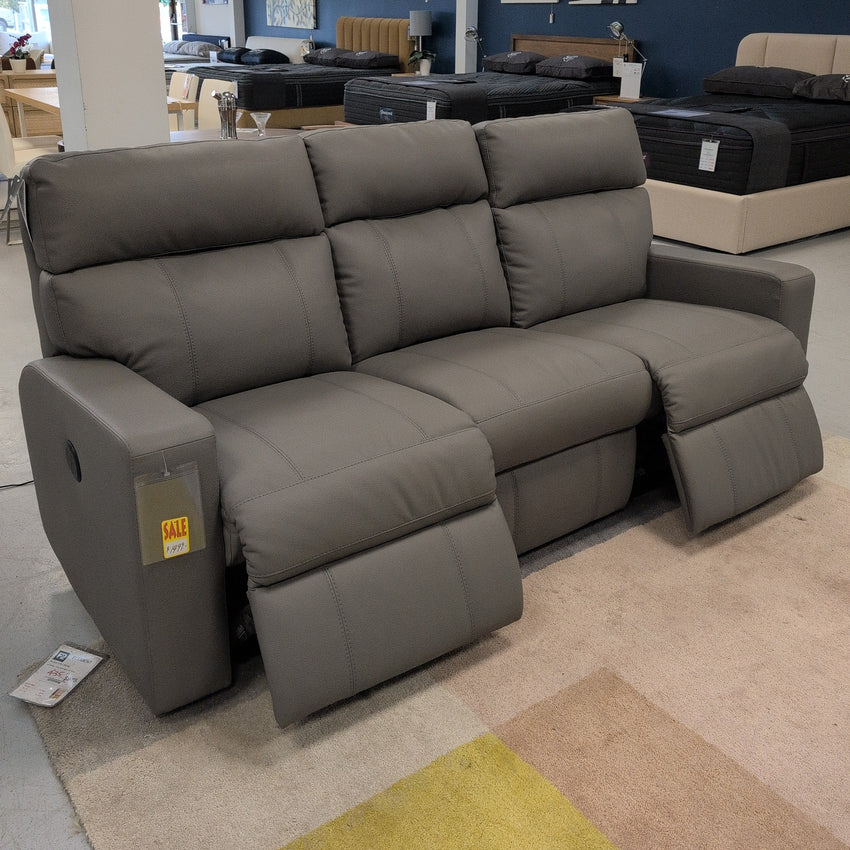 Oakwood Sofa in Seal leather