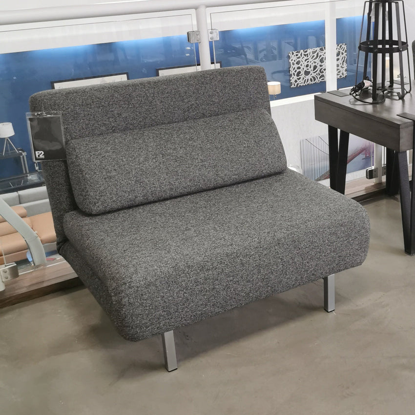 Iso Sofabed in Silver Tweed