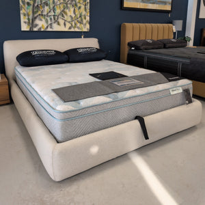 Cello Queen Storage Bed in Sand