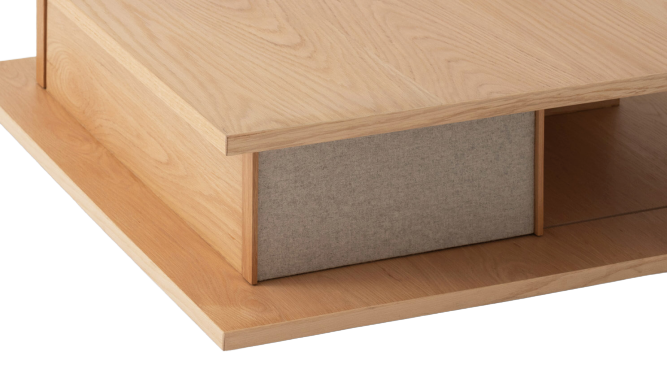 Plank Square Coffee table