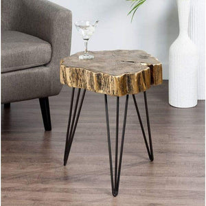 Tripod End Table - F2 Furnishings